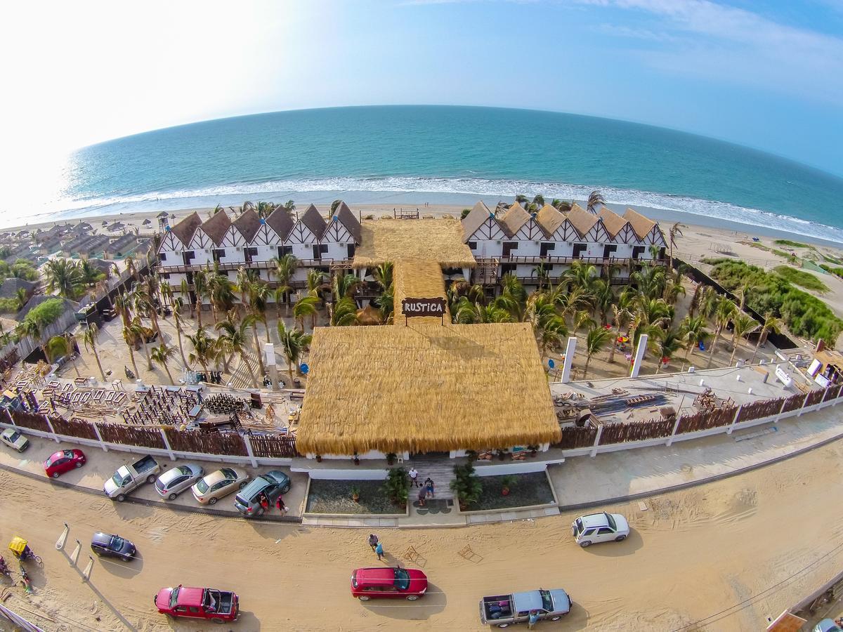 Hotel Rustica Vichayito Bagian luar foto