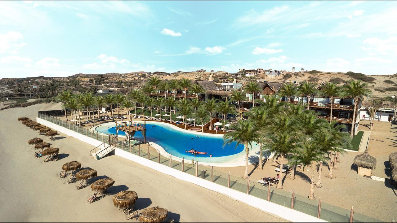 Hotel Rustica Vichayito Bagian luar foto